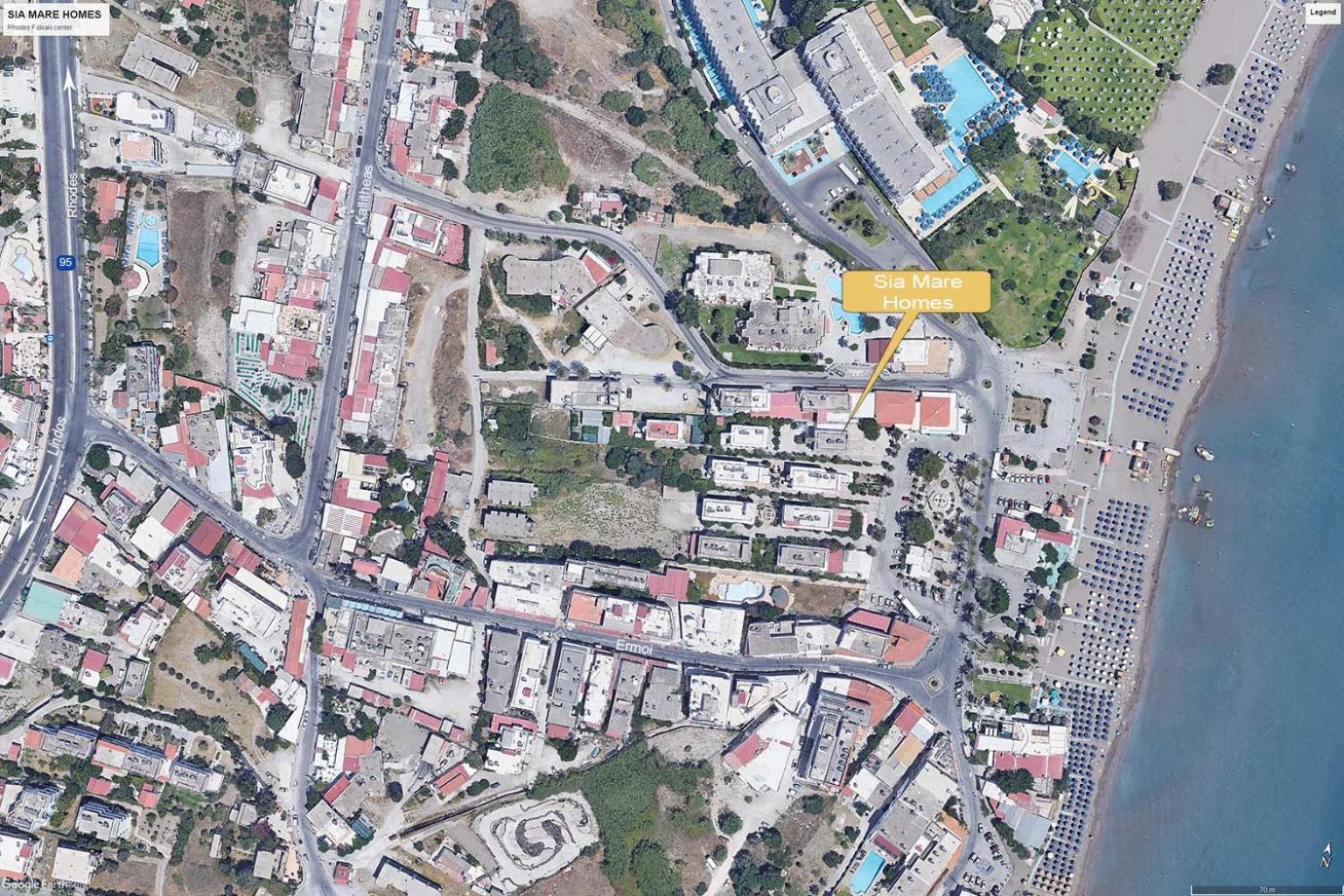 Sia Mare Seaside Apartments Faliraki Exterior foto